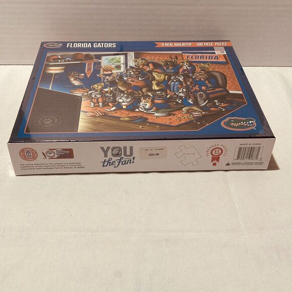 NCAA Florida Gators UF Purebred Fans Puzzle "A Real Nailbiter" 100-Piece College - Picture 7 of 12